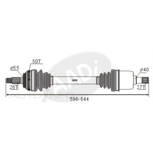 DRIVESHAFT ASSEMBLY