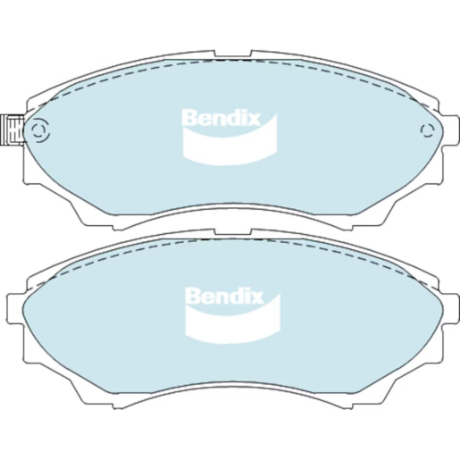 Bendix 4WD Front Brake Pads To Suit Ford - DB1681-4WD