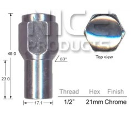 Nice Products Chrome Nut - FA221