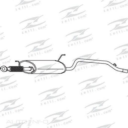 Redback Exhaust System - M4372