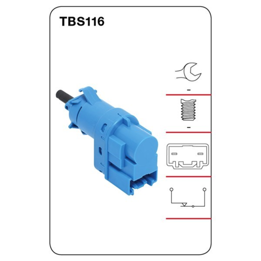 Tridon Break Light Switch - TBS116