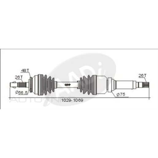 DRIVESHAFT ASSEMBLY