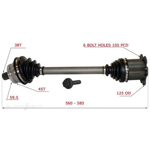 DRIVESHAFT ASSEMBLY