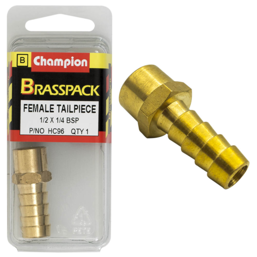 Champion 1/2 x 1/4 Female Tailpiece - HC96