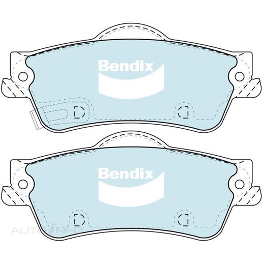 Bendix Rear Brake Pads - DB2267-ULT