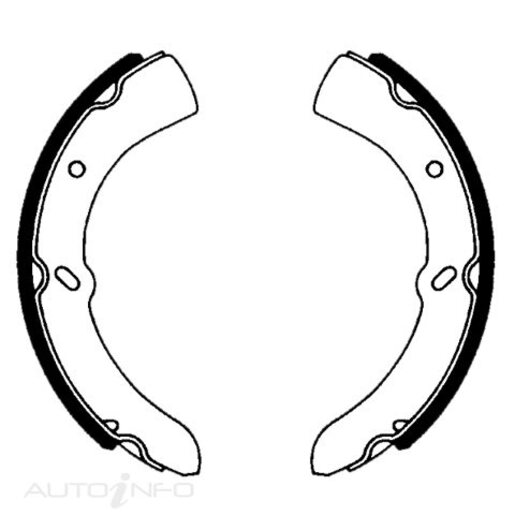 Bendix Front Brake Shoes - BS1521