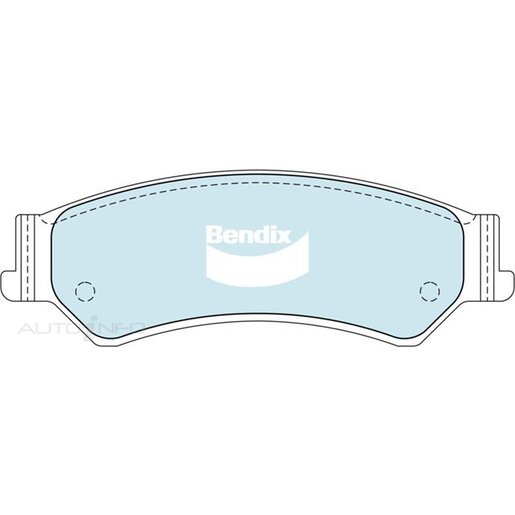 Bendix Rear Brake Pads - DB1675-BR