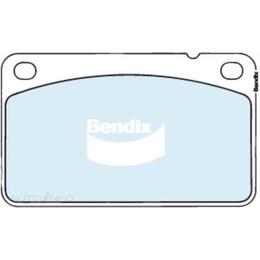 Bendix Front Brake Pads - DB549-BR