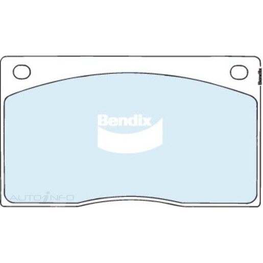 Bendix Front Brake Pads - DB585-BR