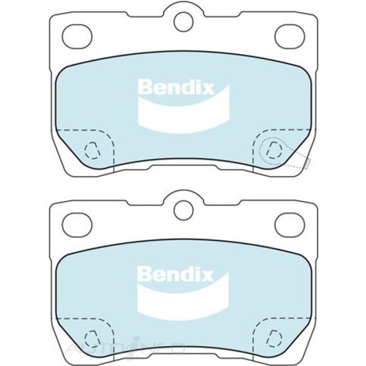 Bendix Rear Brake Pads - DB1854-ULT