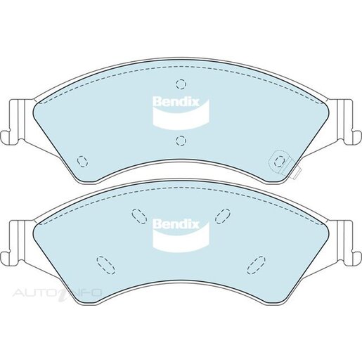 Bendix Front Brake Pads - DB2074-ULT