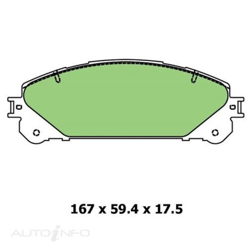 Protex Ultra Select Front Brake Pads - CDB3130M