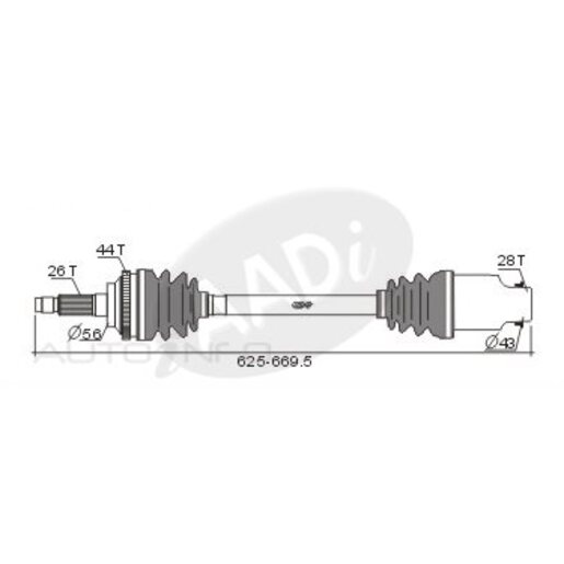 DRIVESHAFT ASSEMBLY