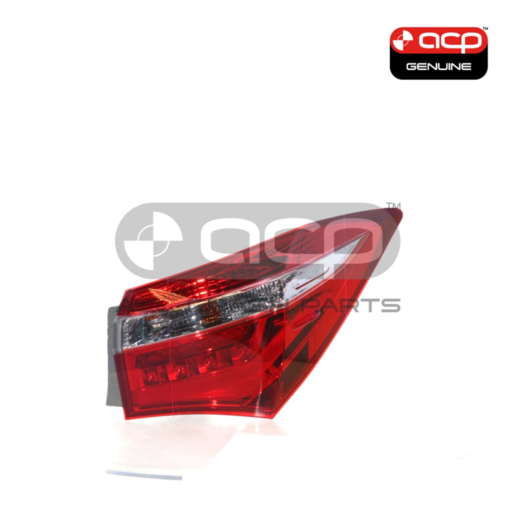 All Crash Parts Red/Clear Tail Lamp Driver Side to Suit Toyota - TCQ-21040RHG