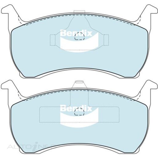 Bendix Front Brake Pads - DB1108-ULT