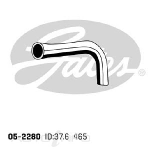 Gates Upper Radiator Hose - 05-2289