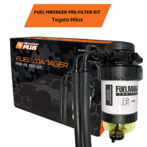 Fuel Manager Pre-filter Kit Compatible with To Suit Toyota Hilux - FM612DPK