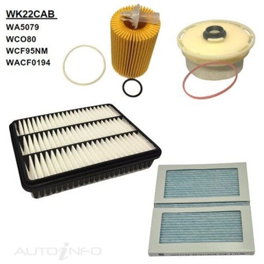 Wesfil Filter Kit - WK22CAB