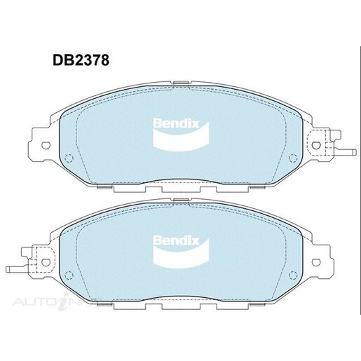 Bendix Front Brake Pads - DB2378-4WD