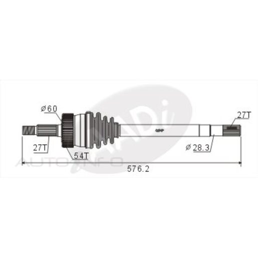 DRIVESHAFT ASSEMBLY