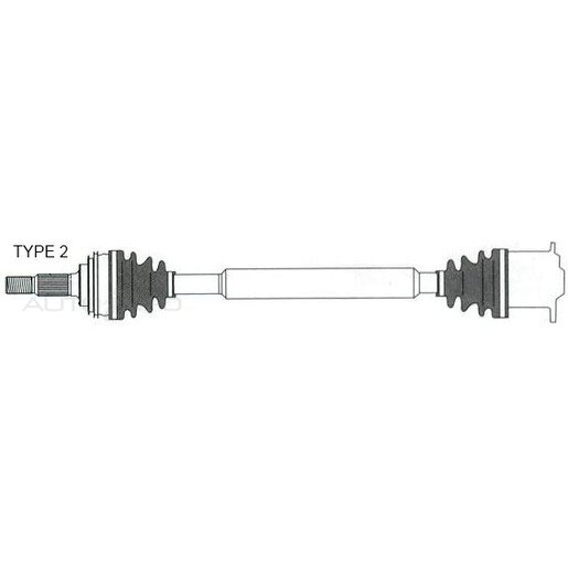 Drive Shaft - TransverseCV Shaft