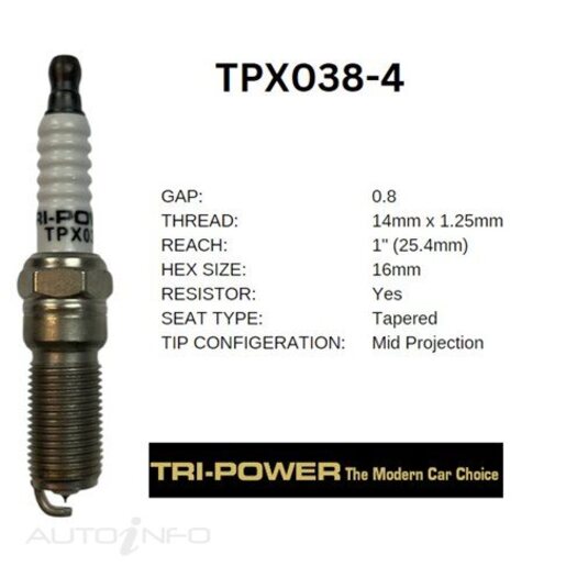 TPX038 SPARK PLUG