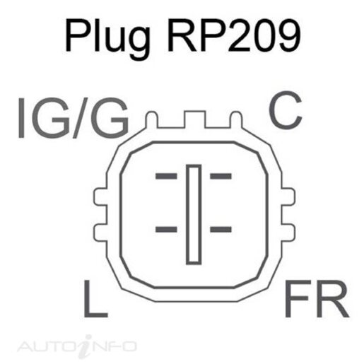 JAS Oceania Alternator - ANJ227