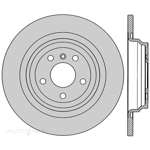 Protex Rear Ultra 4WD Disc Rotor - DR12936