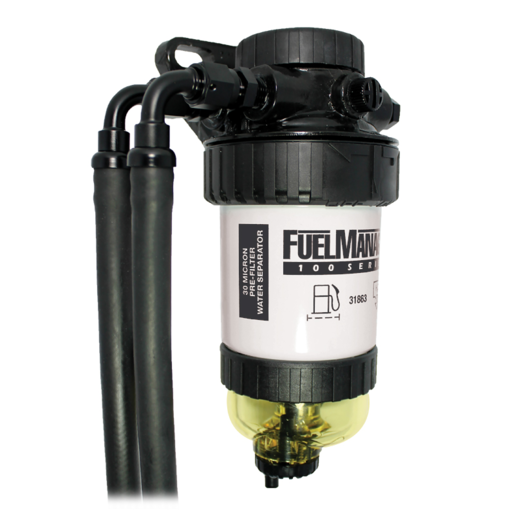 Direction Plus 12mm Universal Fuel Manager Pre-filter Kit - FM802DPK