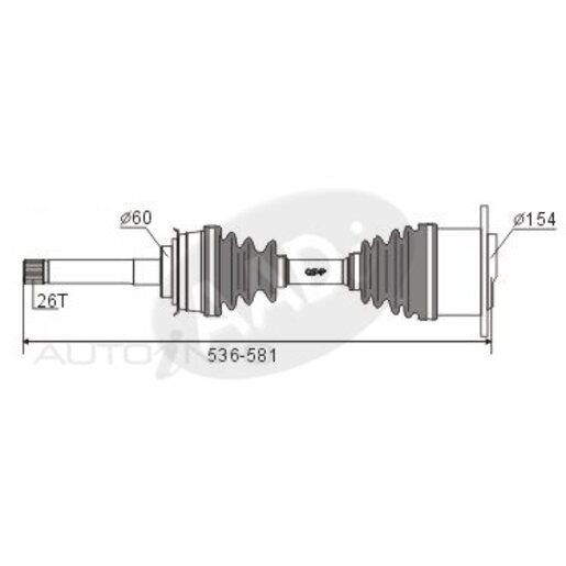 DRIVESHAFT ASSEMBLY