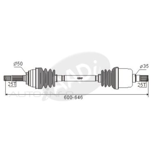 DRIVESHAFT ASSEMBLY