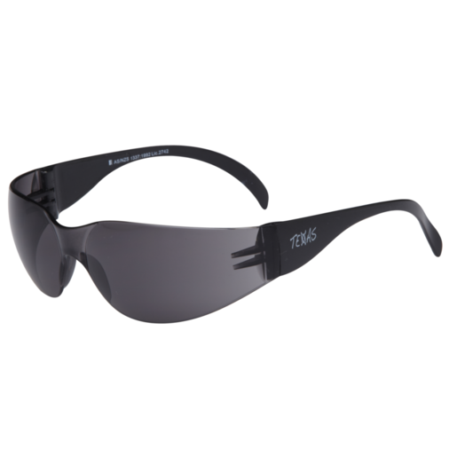 MaxiSafe TEXAS Safety Glasses with Anti-Fog - Smoke Lens - EBR331