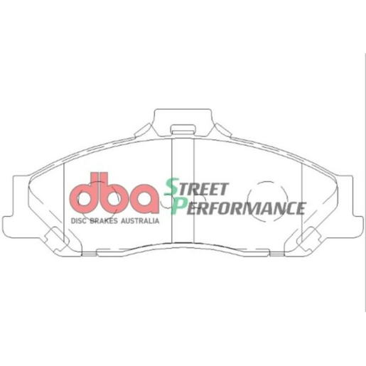 DBA Front Street Performance Brake Pads - DB1366SP