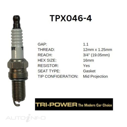 Tri-Power Spark Plug - TPX046