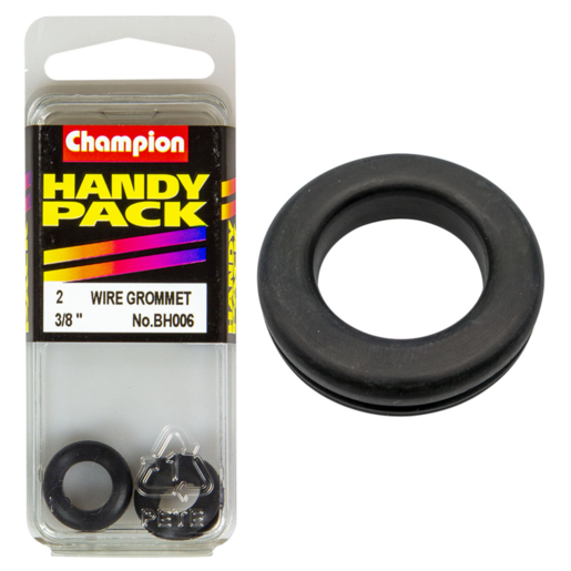 Champion Handy Pack Rubber Wiring Grommet 3/8x5/8" CWG - BH006