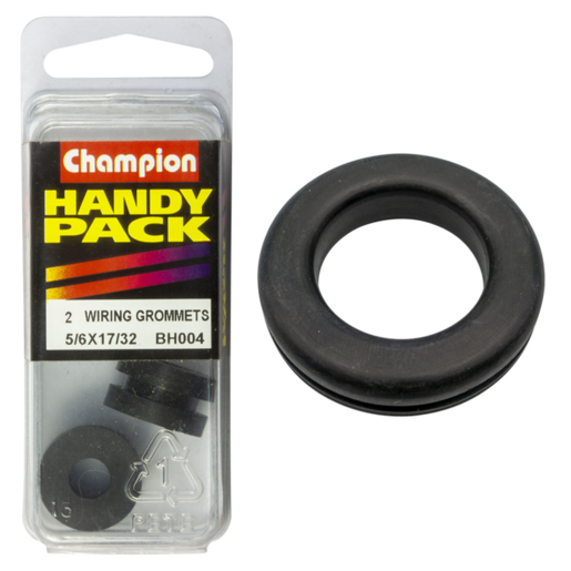 Champion Handy Pack Rubber Wiring Grommet 5/16x17/32" CWG - BH004