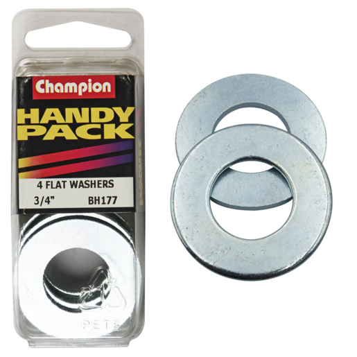 Champion Handy Pack Flat Steel Washer 3/4" CWS - BH177