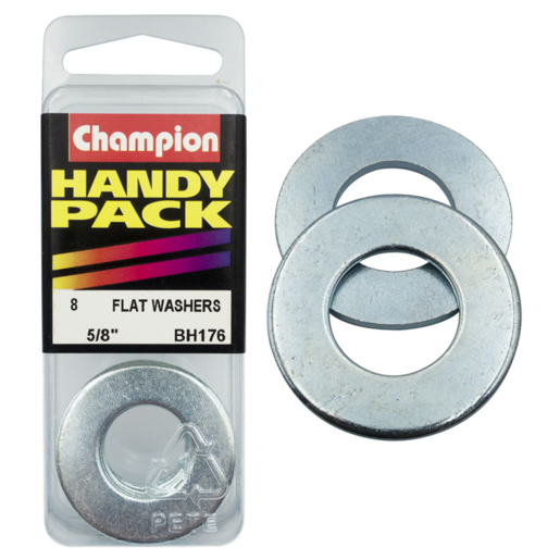 Champion Handy Pack Flat Steel Washer 5/8" CWS - BH176