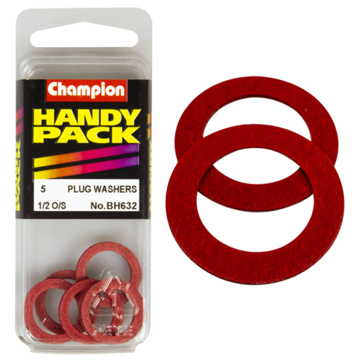 Champion Handy Pack Drain Plug Washer Suit #1 OS CFW - BH632