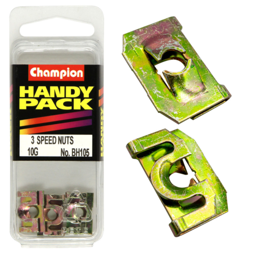 Champion Handy Pack Speed Nuts 10G x 15/32x11/16" - BH105