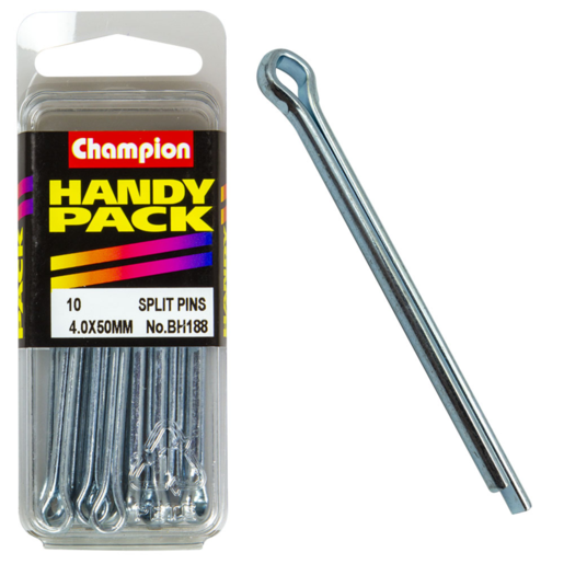 Champion Handy Pack Split Pins 4 x 50mm CPS - BH188