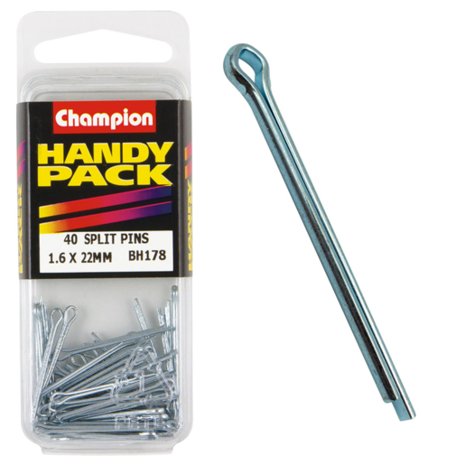 Champion Handy Pack Split Pins 1.6 x 22mm CPS - BH178