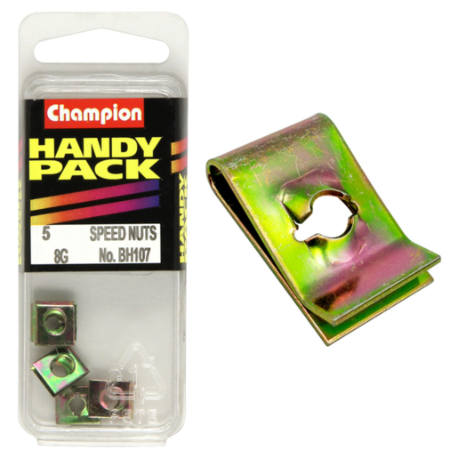 Champion Handy Pack Speed Nuts 8G x 13/32x11/32" Spire - BH107