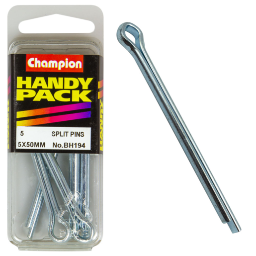 Champion Handy Pack Split Pins 5 x 50mm CPS - BH194