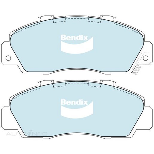 Bendix Front Brake Pads - DB1206-ULT