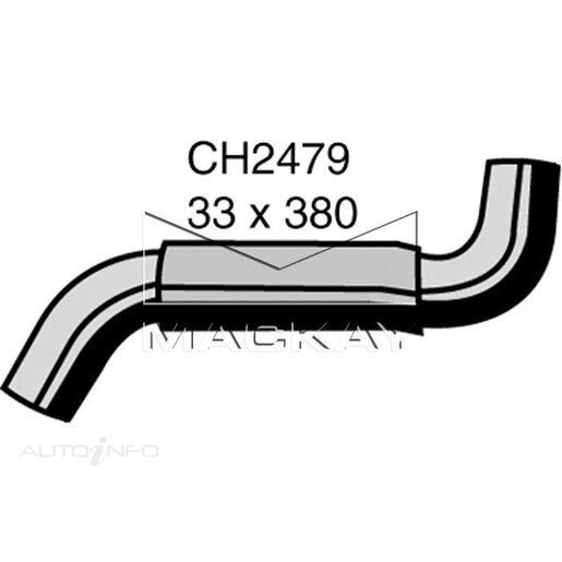 Dayco Moulded Hose - DMH2479