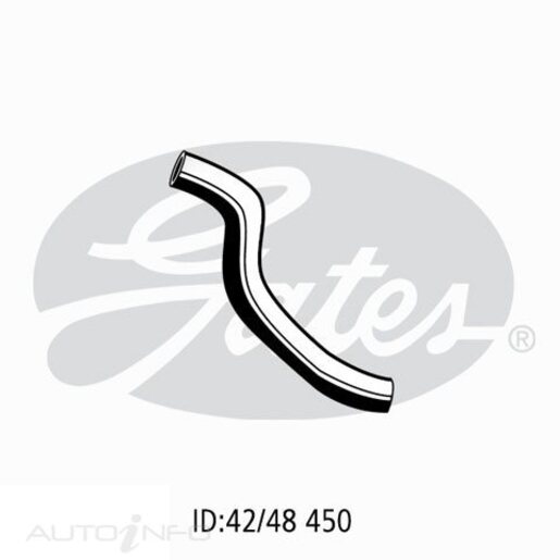 Gates Lower Radiator Hose - 05-0924