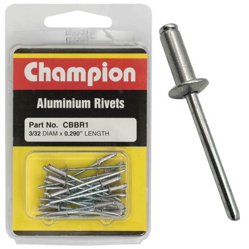 Champion 3/32 x 0.290 Rivet Pack - CBBR1