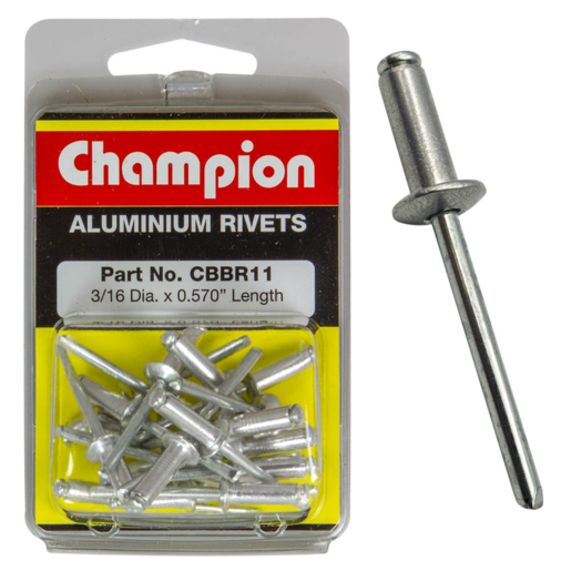 Champion 3/16 x 0.570 Rivet Pack - CBBR11