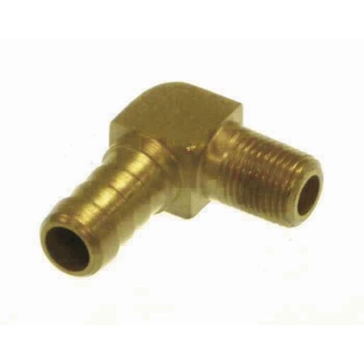 TFI Racing 1/4 x 1/8" Brass Fitting Male Elbow -BME1418